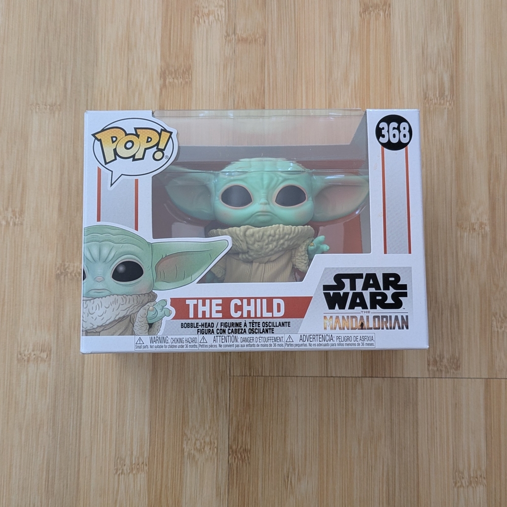 Funko Pop Star Wars The Mandalorian The Child Figurine Bobblehead #368